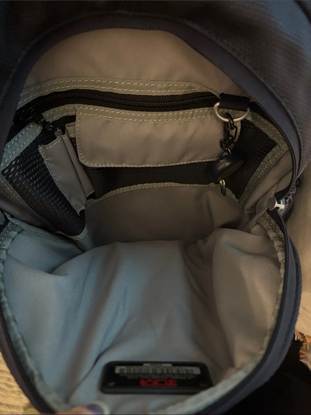Tumi Navy Blue Tech Backpack With Hang Tag
